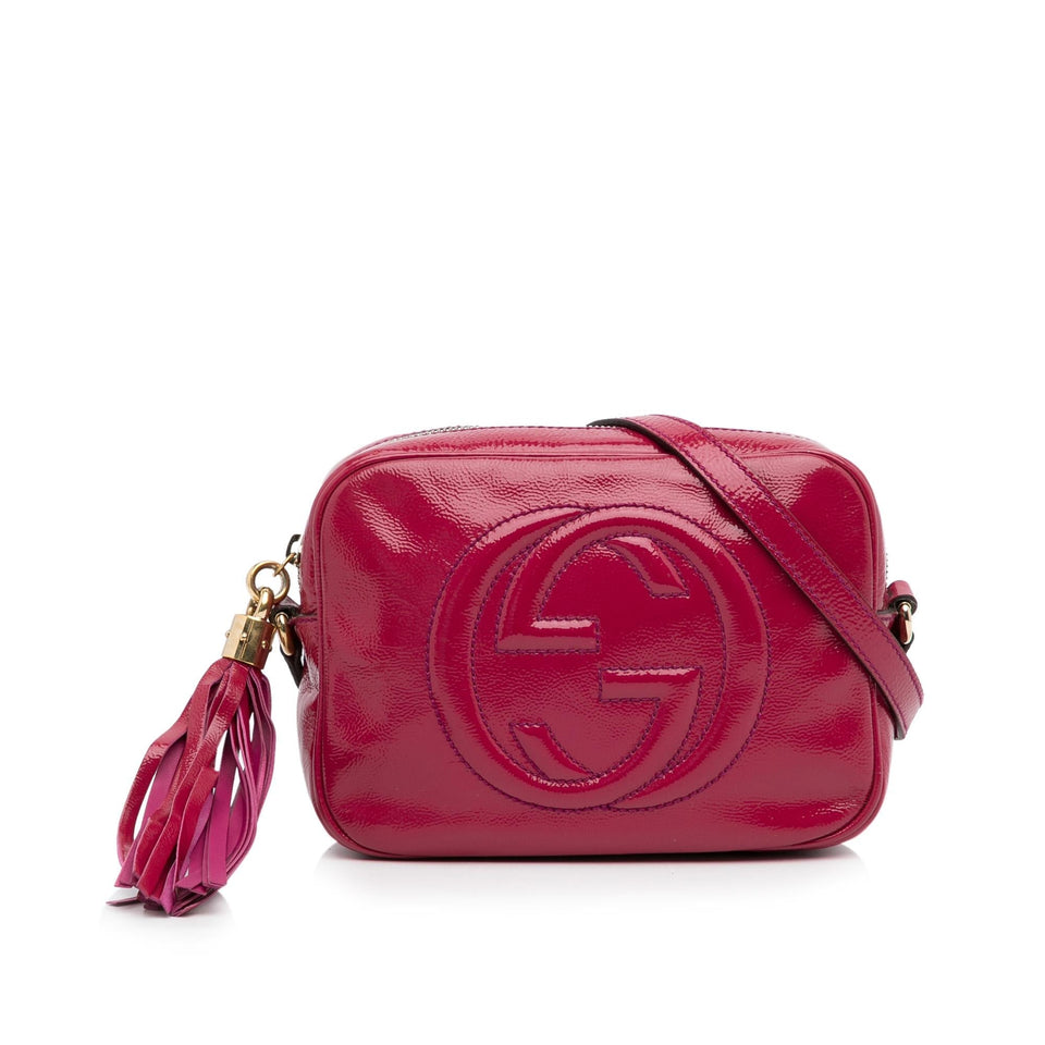 Gucci Soho Disco Patent Crossbody Bag (SHG-dj4847)