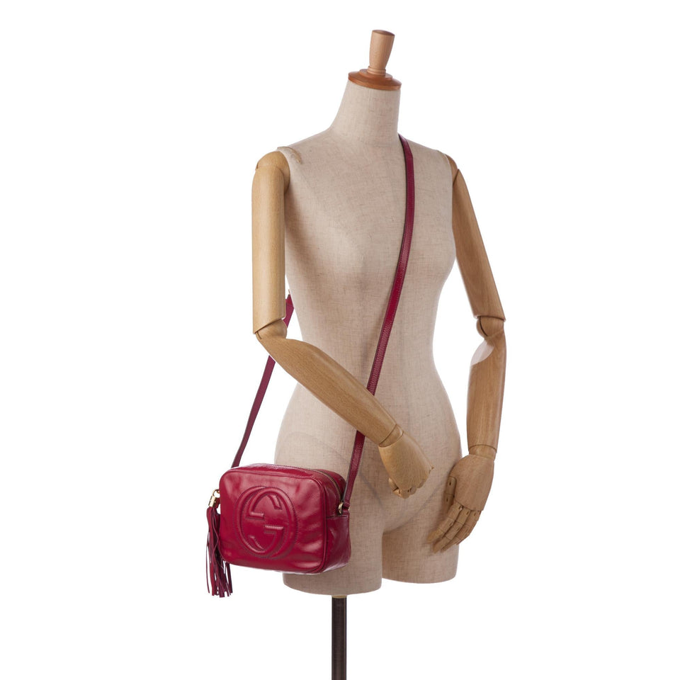 Gucci Soho Disco Patent Crossbody Bag (SHG-dj4847)
