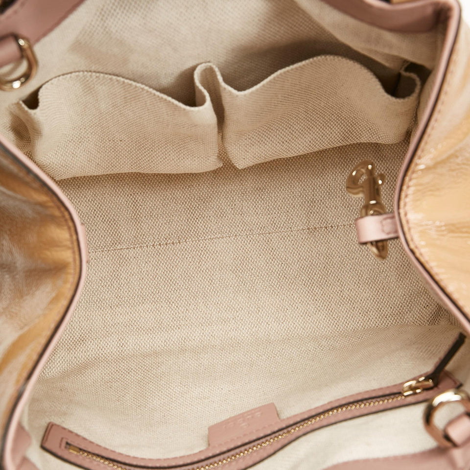 Gucci Soho Patent Satchel (SHG-BwqHXl)