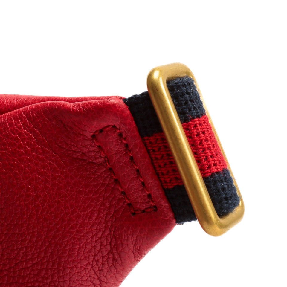 GUCCI Logo Belt Bag Large - Red
