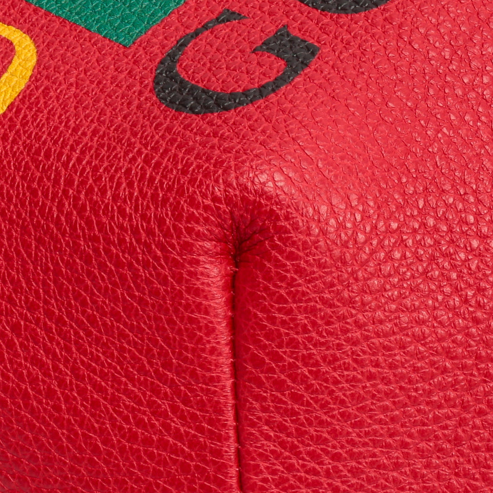 GUCCI Logo Belt Bag Large - Red