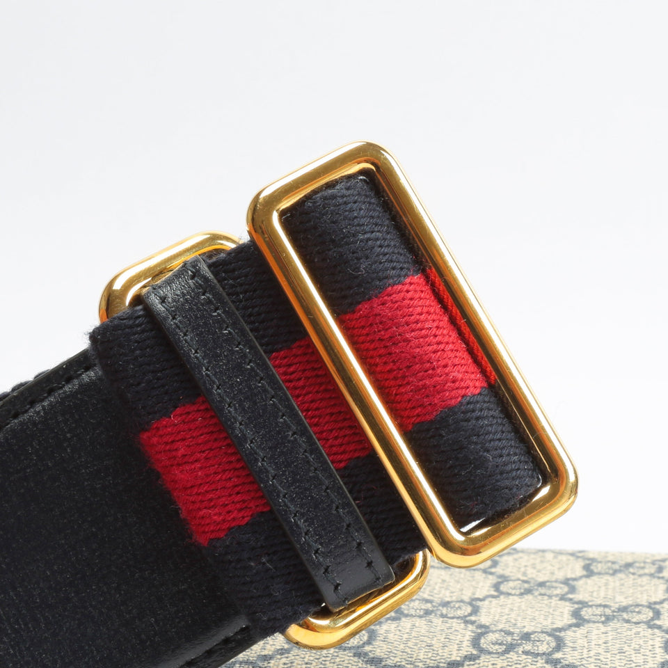 GUCCI Horsebit 1955 Mini GG Supreme Bag