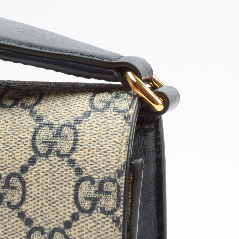 GUCCI Horsebit 1955 Mini GG Supreme Bag