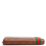 GUCCI Guccissima Zip Around Wallet - OUTLET FINAL SALE