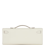 Hermes Kelly Cut Mushroom Swift Palladium Hardware