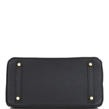 Hermes Birkin 30 Black Togo Gold Hardware
