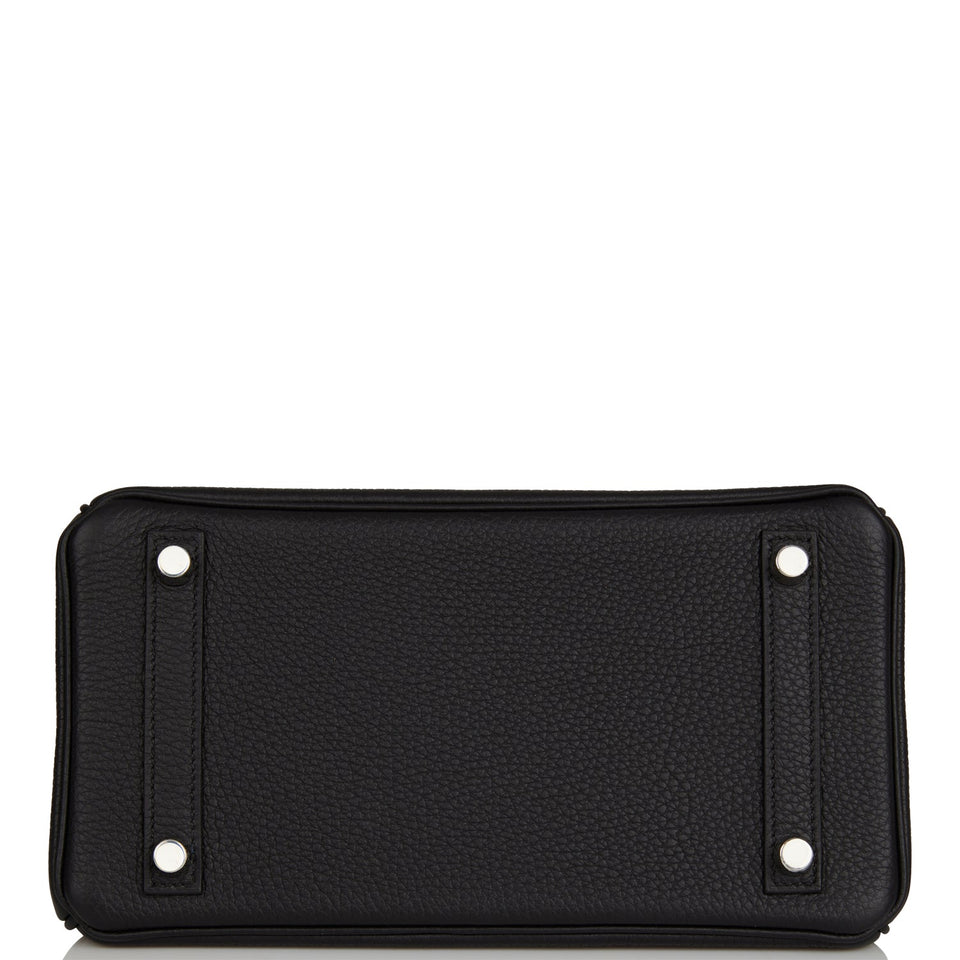 Hermes Birkin 25 Black Togo Palladium Hardware