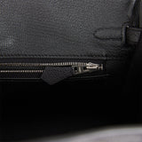Hermes Birkin 25 Black Togo Palladium Hardware
