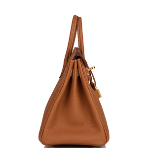 Hermes Birkin 25 Gold Togo Gold Hardware