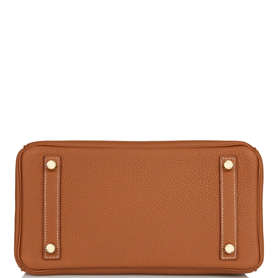 Hermes Birkin 25 Gold Togo Gold Hardware