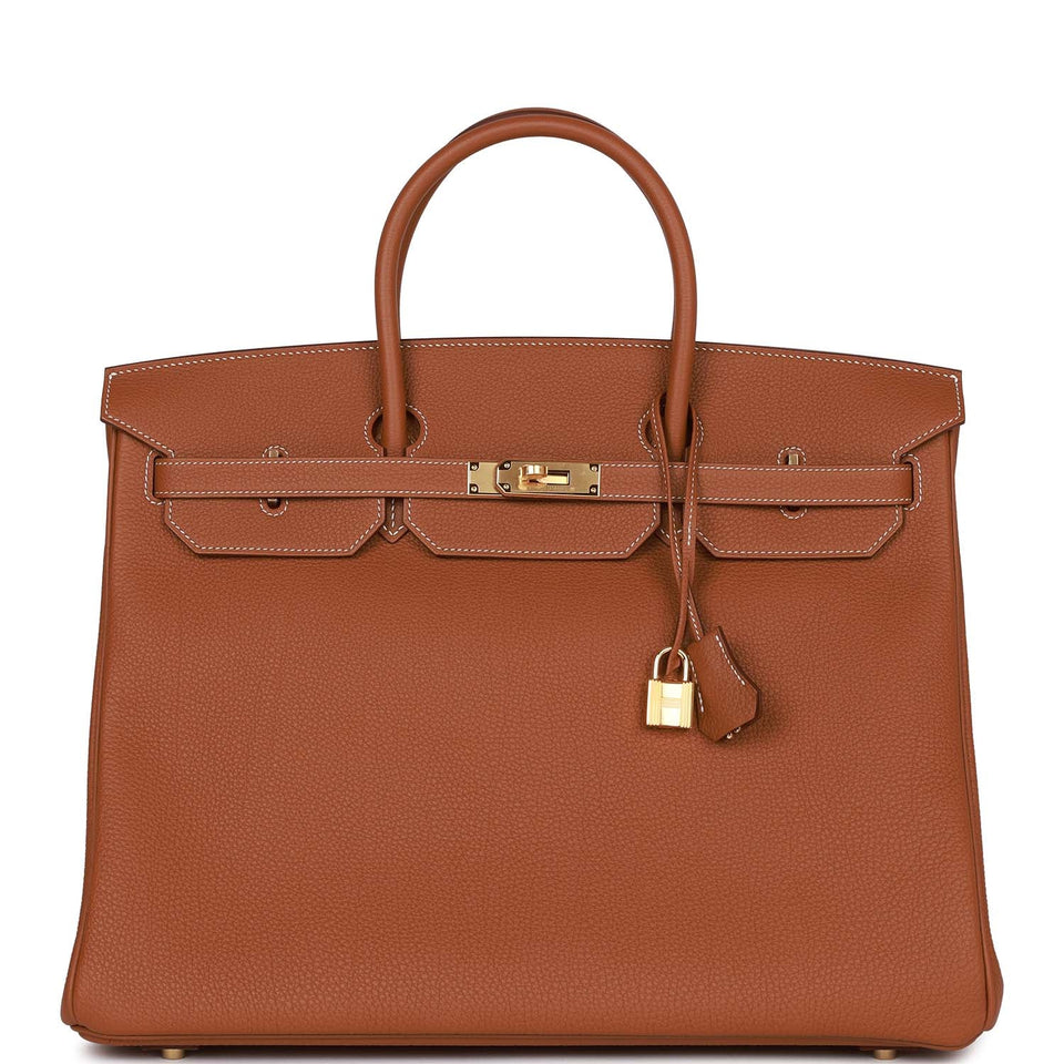 Hermes Birkin 40 Gold Togo Gold Hardware
