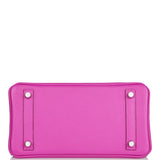 Hermes Birkin 25 Magnolia Verso Novillo Palladium Hardware