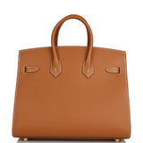 Hermes Birkin Sellier 25 Gold Epsom Gold Hardware