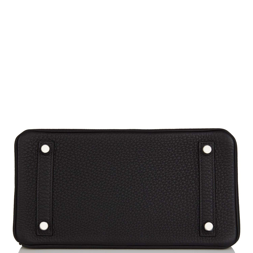 Hermes Birkin 25 Black Togo Palladium Hardware