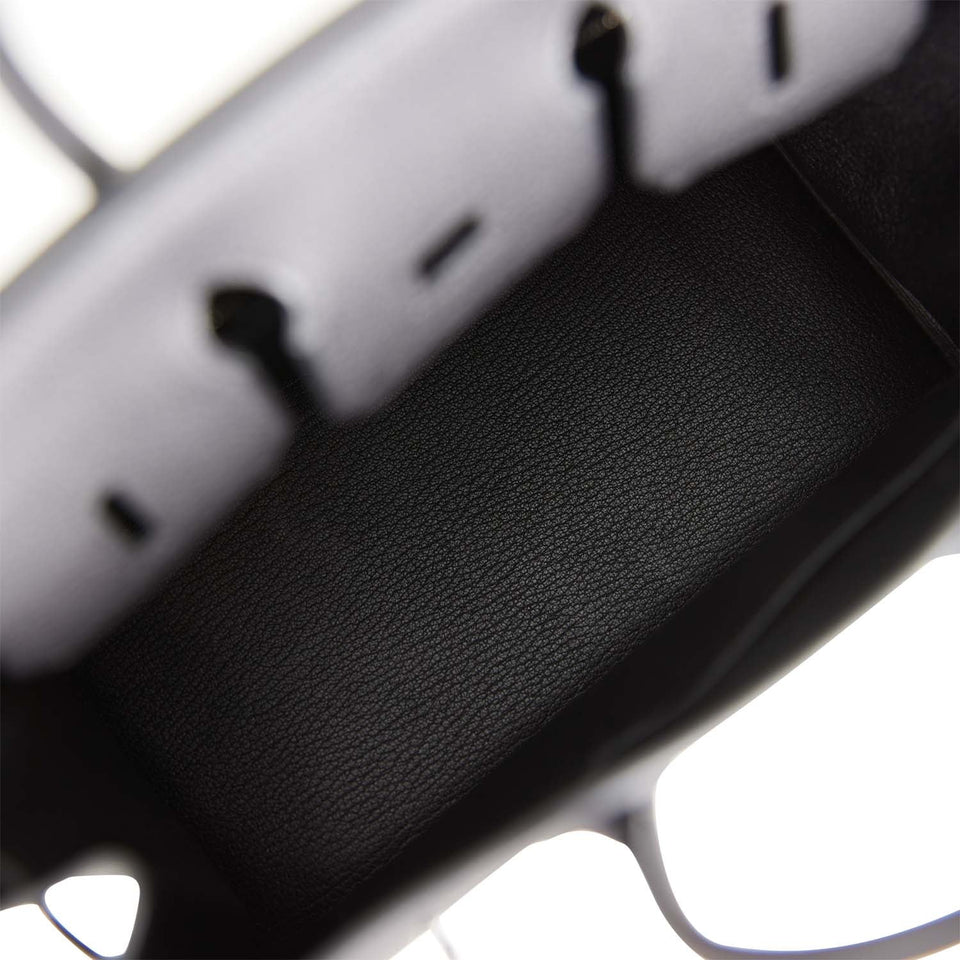 Hermes Birkin 25 Black Togo Palladium Hardware