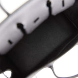 Hermes Birkin 25 Black Togo Palladium Hardware