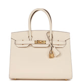 Hermes Birkin Sellier 30 Nata Epsom Gold Hardware