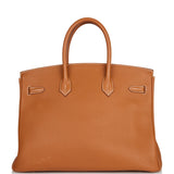 Hermes Birkin 35 Gold Togo Gold Hardware
