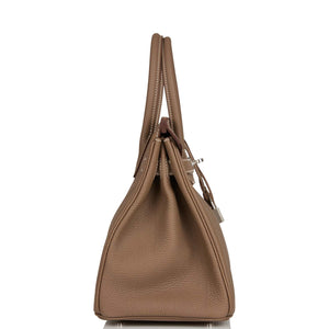Hermes Birkin 30 Etoupe Togo Palladium Hardware