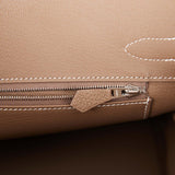 Hermes Birkin 30 Etoupe Togo Palladium Hardware