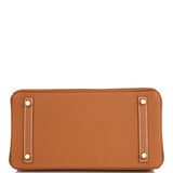 Hermes Birkin 30 Gold Togo Gold Hardware