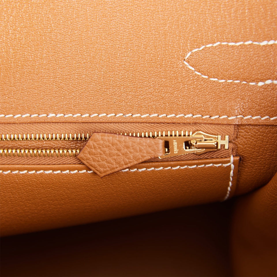 Hermes Birkin 30 Gold Togo Gold Hardware
