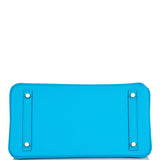 Hermes Birkin 30 Bleu Frida Epsom Gold Hardware