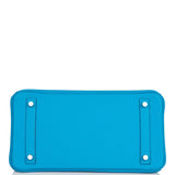 Hermes Birkin 30 Bleu Zanzibar Togo Palladium Hardware