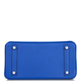 Hermes Birkin 25 Bleu Electric Swift Palladium Hardware