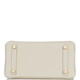 Hermes Birkin 25 Craie Togo Gold Hardware