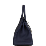 Hermes Birkin 30 Bleu Nuit Togo Palladium Hardware