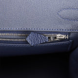 Hermes Birkin 30 Bleu Nuit Togo Palladium Hardware