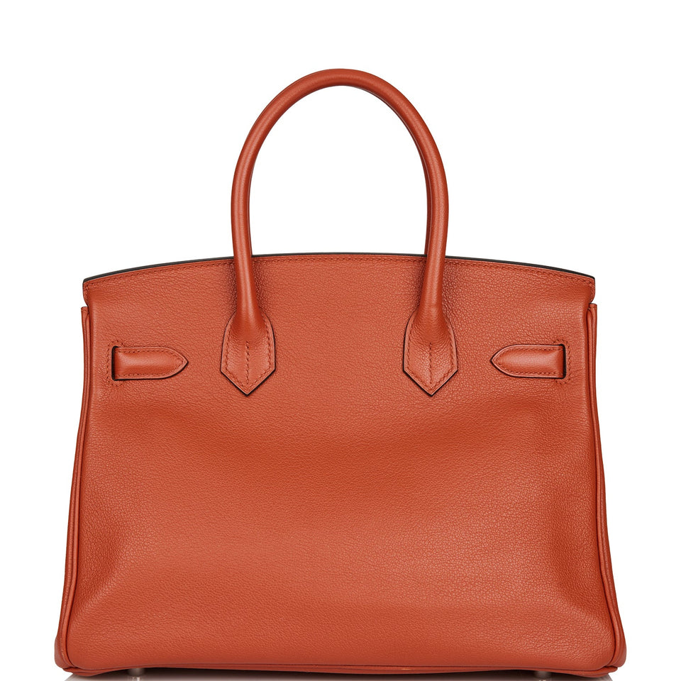 Hermes Birkin 30 Cuivre Novillo Palladium Hardware