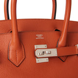 Hermes Birkin 30 Cuivre Novillo Palladium Hardware