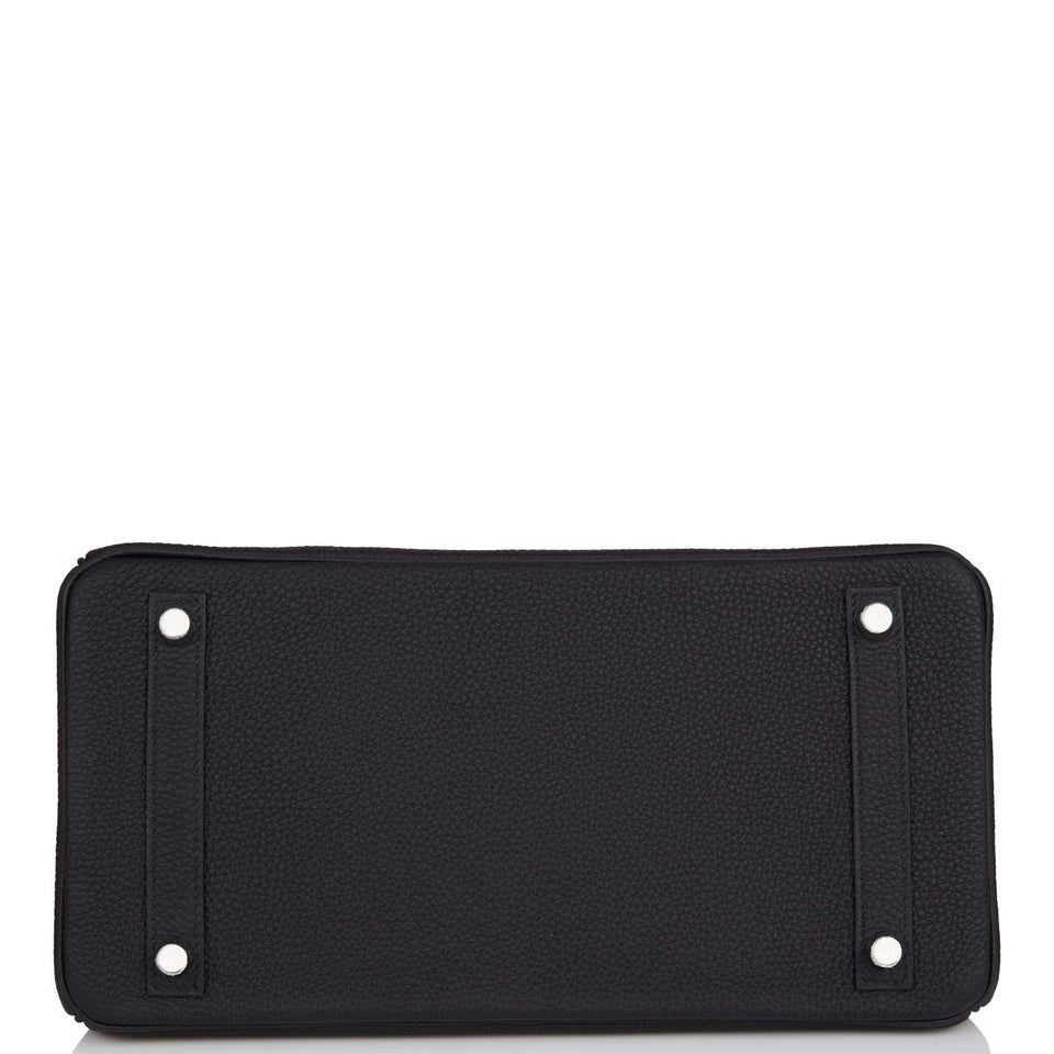 Hermes Birkin 30 Black Togo Palladium Hardware