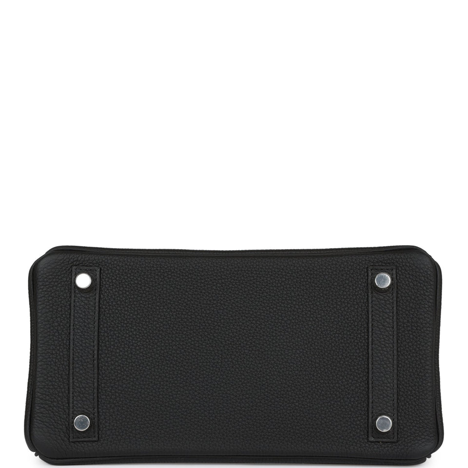 Hermes Birkin 25 Black Togo Palladium Hardware