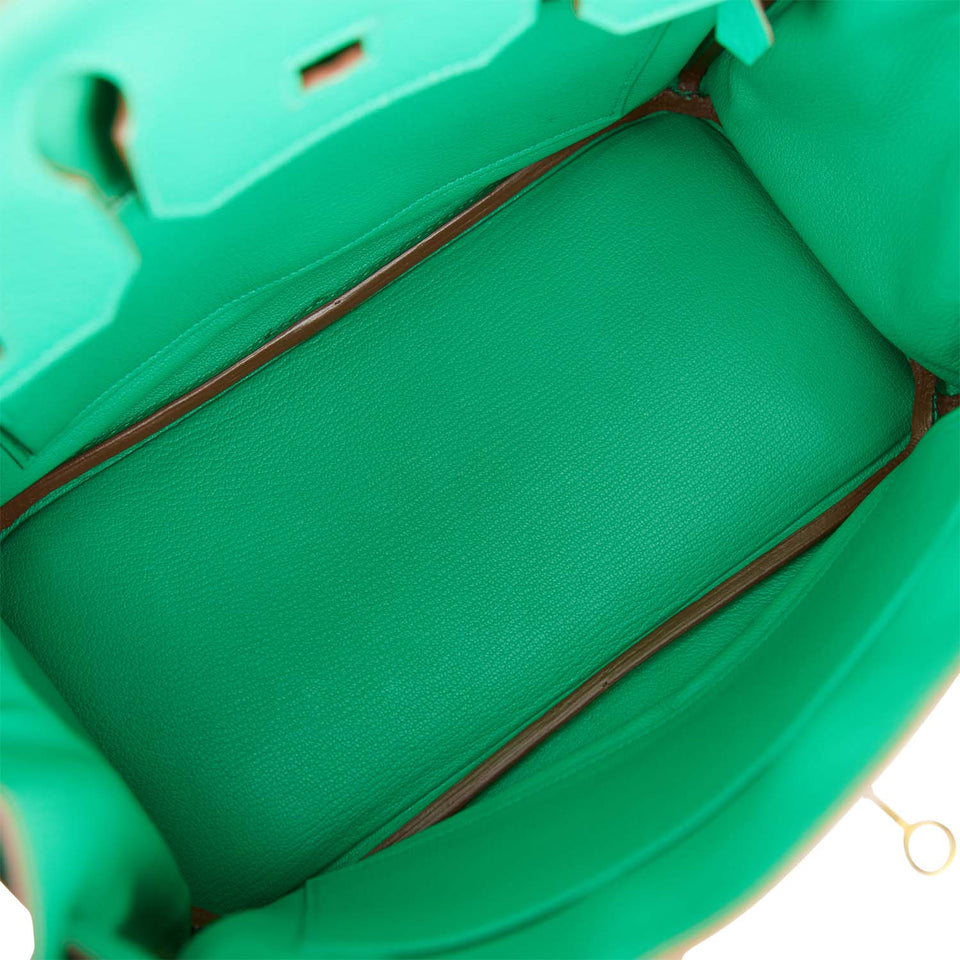 Hermes Birkin 30 Menthe Clemence Gold Hardware - Payment 4 for CD