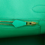Hermes Birkin 30 Menthe Clemence Gold Hardware - Payment 1 for CD