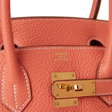 Hermes Birkin 30 Crevette Clemence Gold Hardware