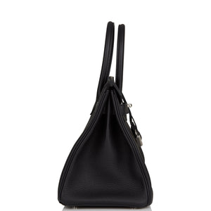 Hermes Birkin 30 Black Togo Palladium Hardware