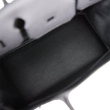 Hermes Birkin 30 Black Togo Palladium Hardware