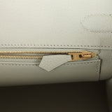 Hermes Birkin 30 Gris Neve Togo Gold Hardware