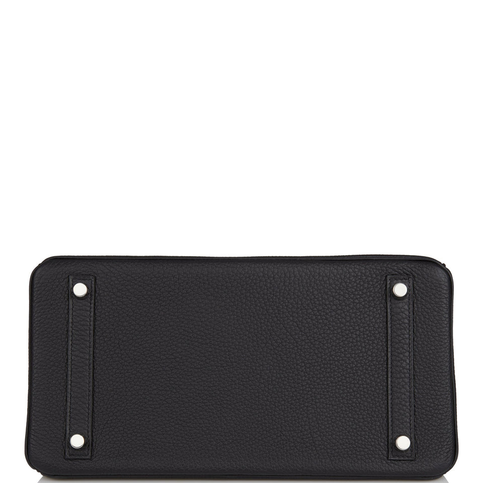 Hermes Birkin 30 Black Togo Palladium Hardware