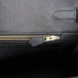 Hermes Birkin 35 Black Togo Gold Hardware