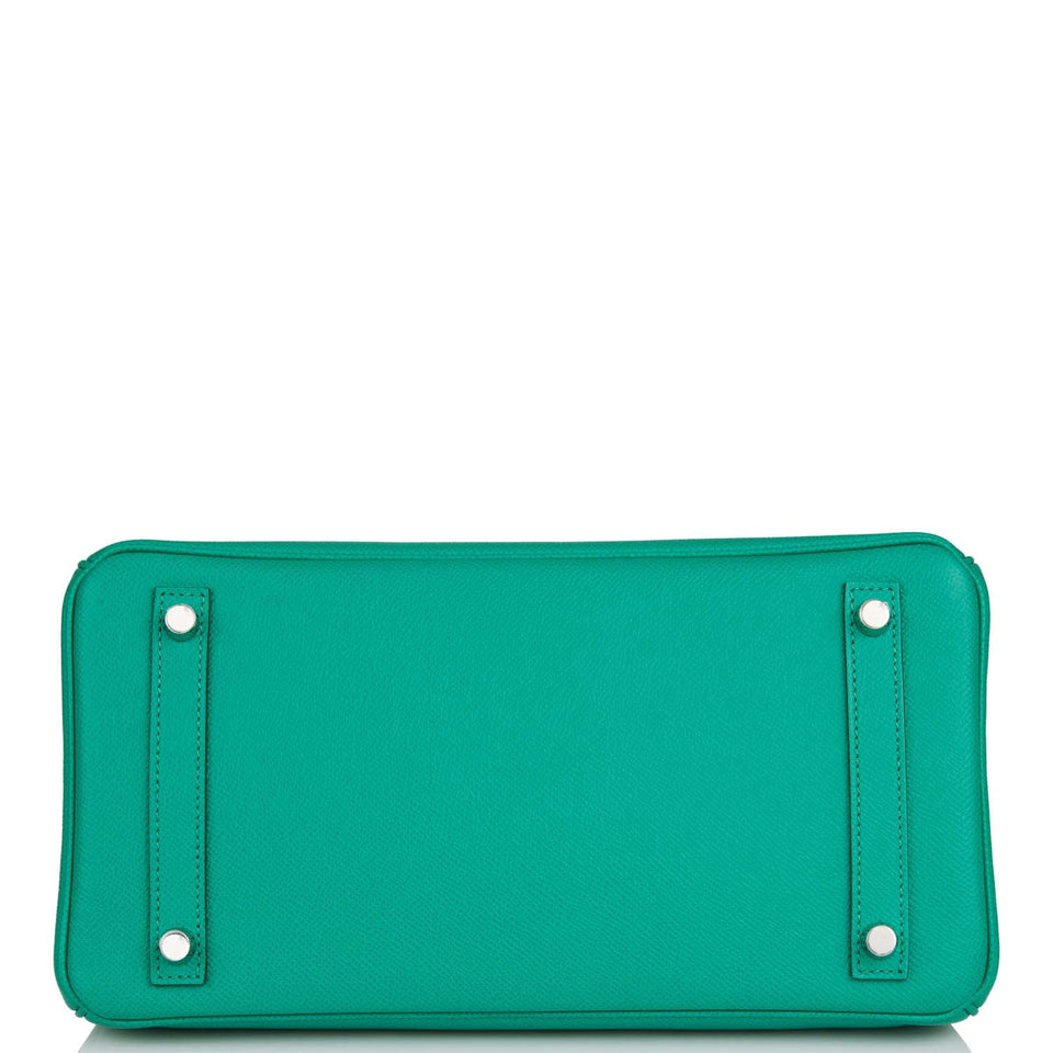 Hermes Birkin 30 Vert Jade Epsom Palladium Hardware
