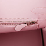 Hermes Special Order (HSS) Birkin 30 Raisin and Rose Sakura Chevre Palladium Hardware