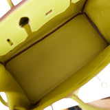 Hermes Birkin 30 Vert Anis Chevre Palladium Hardware