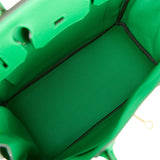 Hermes Birkin 30 Bambou Clemence Gold Hardware