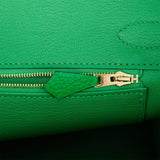 Hermes Birkin 30 Bambou Clemence Gold Hardware