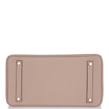 Hermes Birkin 35 Gris Tourterelle Togo Palladium Hardware